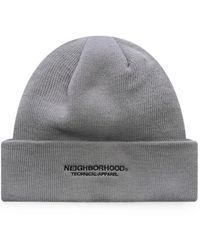 Neighborhood - Logo-Embroidered Beanie Hat - Lyst
