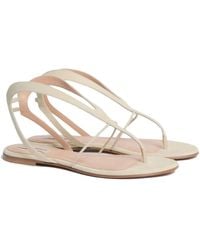 Alberta Ferretti - Thong Strap Sandals - Lyst
