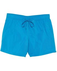 Sundek - Logo-Patch Swim Shorts - Lyst
