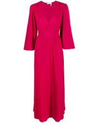 See By Chloé - Pleated Maxi Dress - Lyst