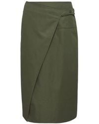 Club21 - Camille Wrap Midi Skirt - Lyst