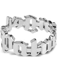 Palm Angels - Ring Mit Buchstabe - Lyst