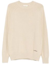 Les Deux - Pull À Manches Raglan Et Logo Brodé - Lyst