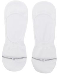 ZEGNA - Logo-Embroidered Socks - Lyst