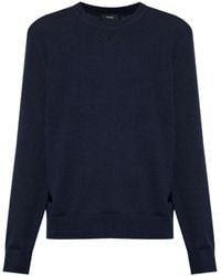 Theory - Jersey texturizado con cuello redondo - Lyst