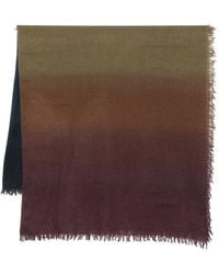 Faliero Sarti - Chal Cristina Ombre Frayed-Edge Scarf - Lyst