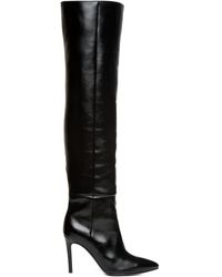 Ginissima - 95Mm Leather Boots - Lyst