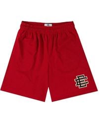 Eric Emanuel - Bermudas Básicas Con Logo Estampado - Lyst