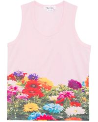 Comme des Garçons - Tanktop Met All-Over Print - Lyst