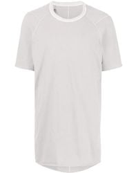 Boris Bidjan Saberi - Round Neck Longline T-Shirt - Lyst