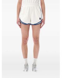 Nike - Contrast-Trim Logo-Patch Shorts - Lyst