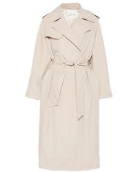 Frankie Shop - "Riva" Cotton Trench Coat - Lyst