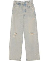 Samsøe & Samsøe - Shelly Cotton Wide-leg Jeans - Lyst