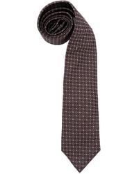 Brunello Cucinelli - Geometrisch gemusterte Krawatte - Lyst