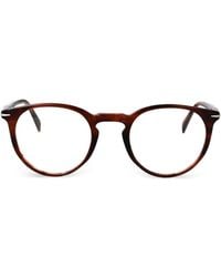 David Beckham - Round Frame Glasses - Lyst