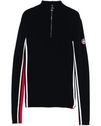 Fusalp - Deltanao Side-Stripe Zip-Neck Sweater - Lyst