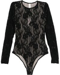 Zimmermann - フローラルレース ボディスーツ - Lyst