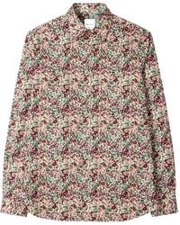 Paul Smith - Slim-Fit Multicolour Ditsy Floral Print Shirt - Lyst