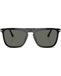 Persol - Sonnenbrille Mit Eckigem Gestell - Lyst
