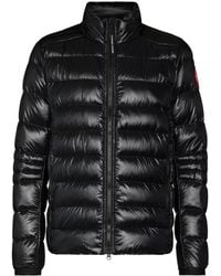 Canada Goose - Gefütterte Crofton Kapuzenjacke - Lyst
