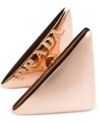 Prada - Pendiente Eternal Nano Triangular - Lyst