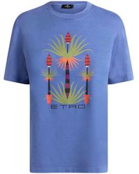 Etro - X Agostino Lacurci T-Shirt Imprimé - Lyst
