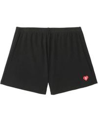 AAPE BY A BATHING AP - Heart-Motif Cotton Shorts - Lyst