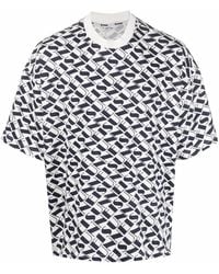 Sunnei - Graphic-Print T-Shirt - Lyst