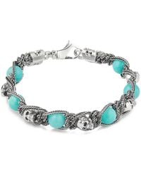Emanuele Bicocchi - Skull-Bead Bracelet - Lyst