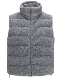 Herno - Gesteppte Weste Mit Teddy-Struktur - Lyst
