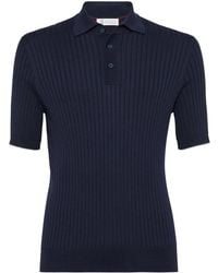 Brunello Cucinelli - Short Sleeves Polo - Lyst