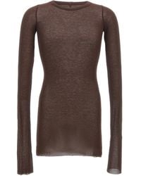 Rick Owens - Camiseta de canalé - Lyst