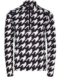 Perfect Moment - Thermal Houndstooth Ski Top - Lyst