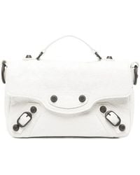 Balenciaga - Nano Le City Leather Tote Bag - Lyst