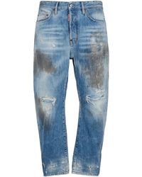 DSquared² - Light Dirty Ripped Trousers - Lyst