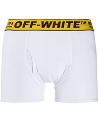 Off-White c/o Virgil Abloh Stretch Logo Waist Boxers - White