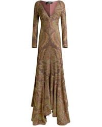Etro - Kleid Mit Paisley-Print - Lyst