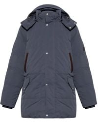 Paul Smith - Hooded Quilted Parka Coat - Lyst