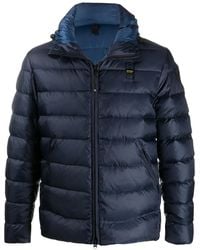 Blauer - Donsjack Met Capuchon - Lyst