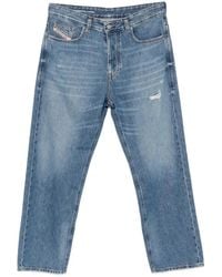 DIESEL - D-Macs 2024 Distressed Jeans - Lyst