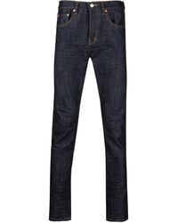Purple Brand - Mid-Rise Tapered Jeans - Lyst