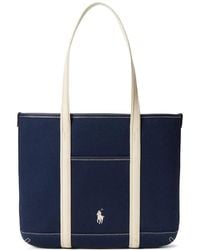 Polo Ralph Lauren - Borsa Tote Con Logo - Lyst