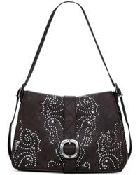 Desigual - Stud-Embellished Buckle-Fastening Shoulder Bag - Lyst