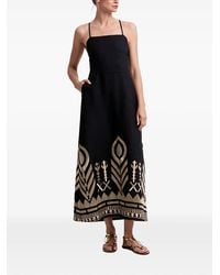 Greek Archaic Kori - Cross-Straps Maxi Dress - Lyst