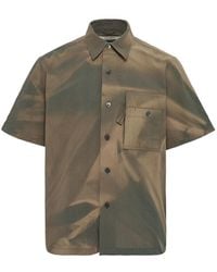 JiyongKim - Sun-Bleached Work Shirt - Lyst
