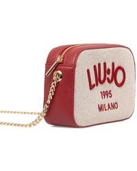 Liu Jo - Kleine Umhängetasche mit Logo-Stickerei - Lyst