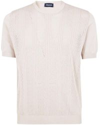 Drumohr - メッシュパネル Tシャツ - Lyst