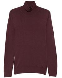 Canali - Roll-Neck Long-Sleeve Sweater - Lyst