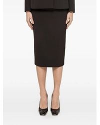 Nissa - High-Waisted Midi Skirt - Lyst