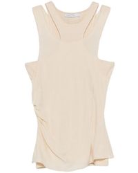 Patrizia Pepe - Double-Layer Tank Top - Lyst